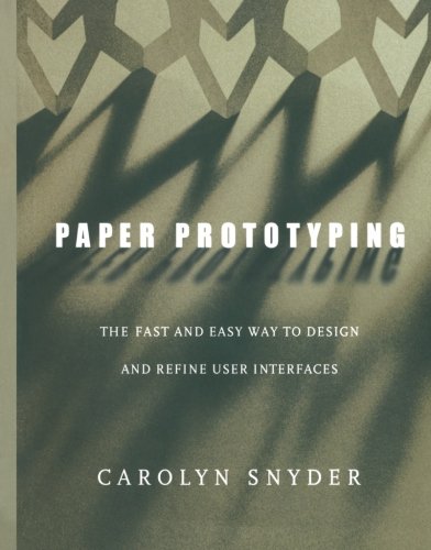 【预订】Paper Prototyping