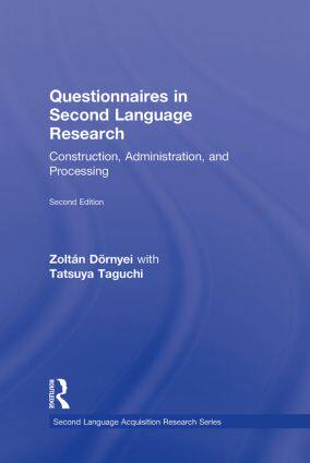 【预订】Questionnaires in Second Language Research