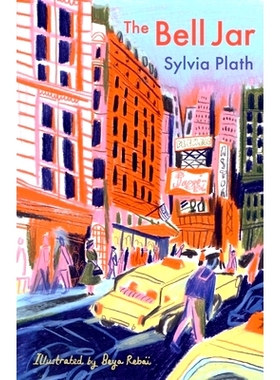 现货 钟形罩 Sylvia Plath 插图纪念版 法国插画师 Beya Rebai 西尔维娅·普拉斯 精装 英文原版 The Bell Jar