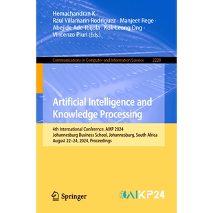 预订 Artificial Intelligence and Knowledge Processing: 4th International Conference, AIKP 2024, Johannesburg Business Sc
