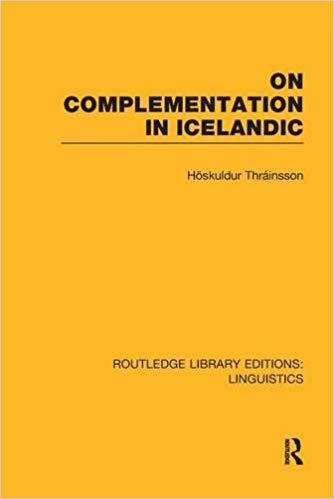 【预售】On Complementation in Icelandic