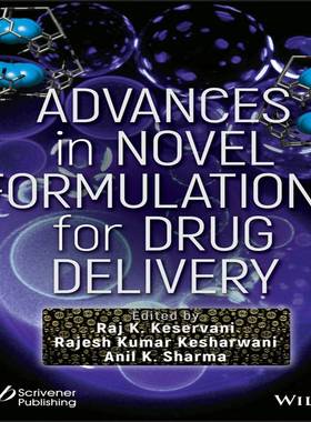 [预订]Advances in Novel Formulations for Drug Delivery