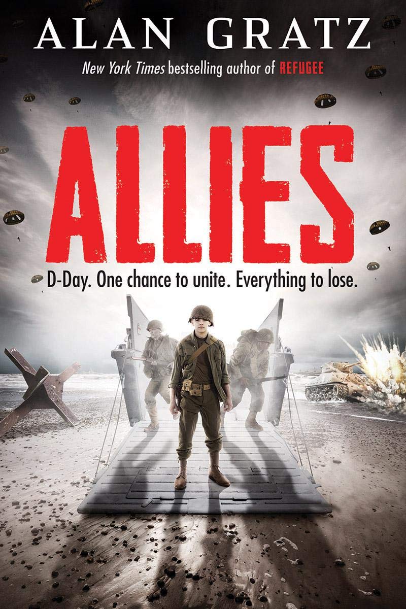 英文原版 同盟 二战小说 登陆日 儿童读物 allies by alan gratz