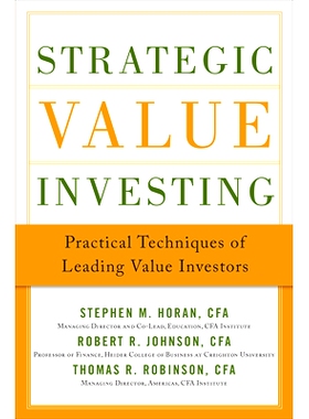 预订 Strategic Value Investing (Pb): 9781265920135