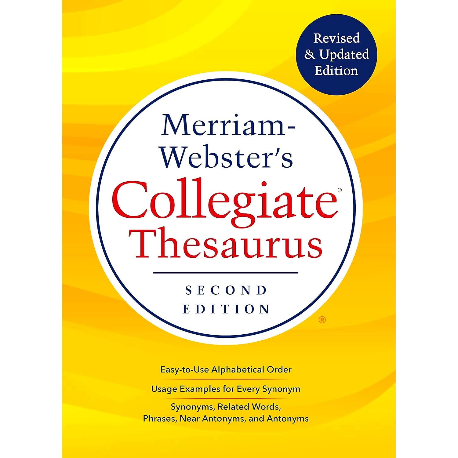 现货 韦氏大学同义词词典 英文原版 Merriam-Webster's Collegiate Thesaurus