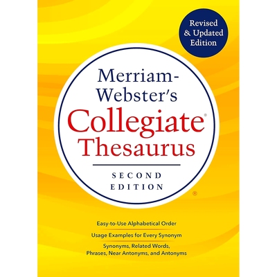 现货 韦氏大学同义词词典 英文原版 Merriam-Webster's Collegiate Thesaurus