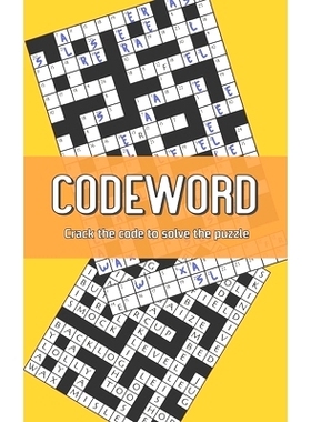 预订 Codeword: Crack the code to solve the puzzle: 9798494627254