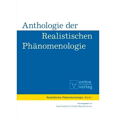 预订 Anthologie der realistischen Phänomenologie: 9783110329315