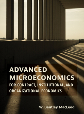 预售 Advanced Microeconomics for Contract, Institutional, and Organizatio 9780262046879