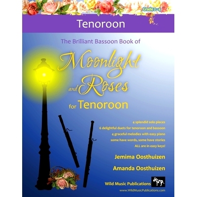 预订 The Brilliant Bassoon book of Moonlight and Roses for Tenoroon: Romantic solos, duets (with bassoon) and pieces wit
