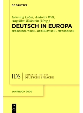 预订 Deutsch in Europa: Sprachpolitisch, grammatisch, methodisch: 9783111121949