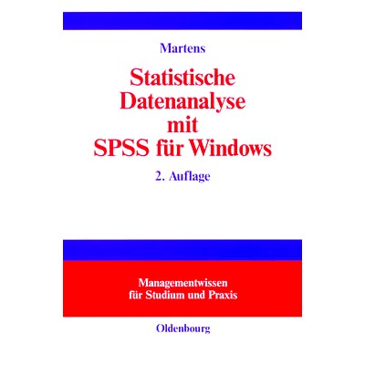 预订 Statistische Datenanalyse mit SPSS für Windows: 9783486274721