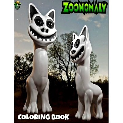 预订 Zoonomaly Coloring Book: 40+ High-Quality Designs Great Gifts For Children, Kids, Boys, and Girls: 9798323101849