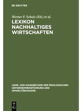 预订 Lexikon Nachhaltiges Wirtschaften: 9783486245233