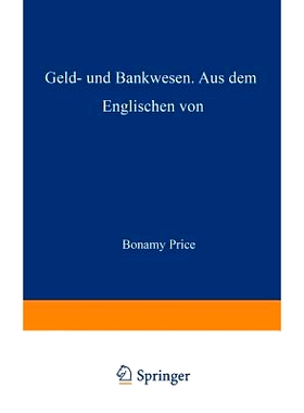 预订 Geld- und Bankwesen: 9783642892776