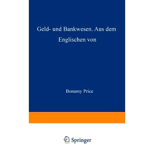 预订 Geld- und Bankwesen: 9783642892776