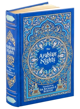 现货 巴诺经典 皮革精装版 一千零一夜 英文原版 The Arabian Nights (Barnes & Noble Collectible Editions)