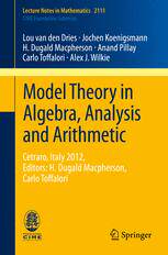 现货 Model Theory in Algebra, Analysis and Arithmetic