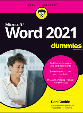 【预订】Word For Dummies 9781119829171