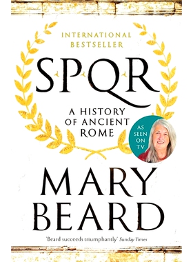 现货 罗马元老院与人民 SPQR 一部古罗马史 Mary Beard 美国国家书评奖决选 A History of Ancient Rome 英文原版