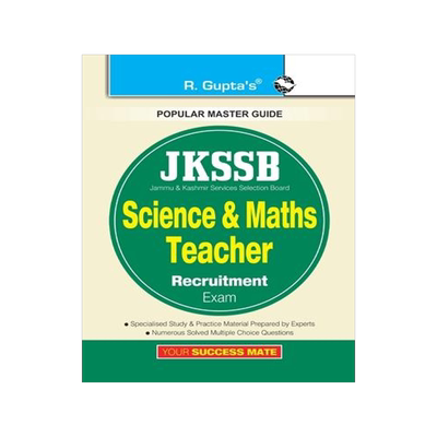 [预订]Jkssb: Science & Maths Teacher Recruitment Exam Guide 9789387604230
