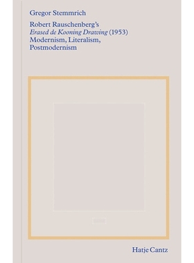 预订 Robert Rauschenberg’S »Erased De Kooning Drawing« (1953) Mod 罗伯特·劳森伯格的《已擦除的德·库宁作品》（1953）