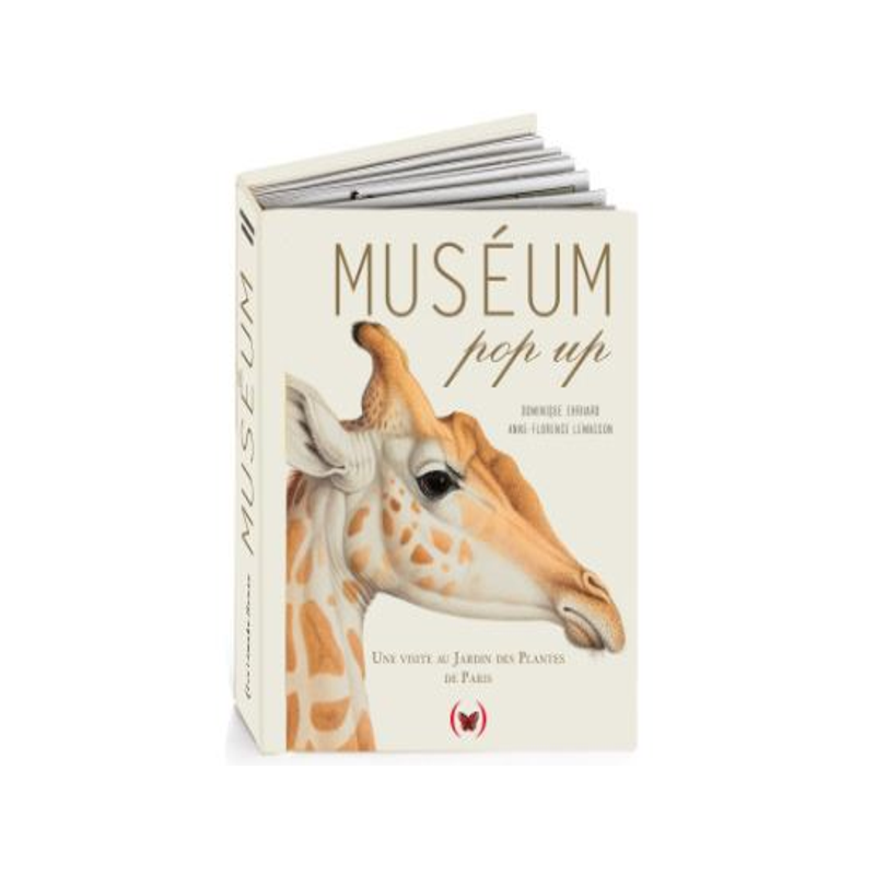 现货 巴黎植物园自然博物馆立体书 法语原版 礼品收藏 Muséum Pop up: Une visite au Jardin des Plantes de Paris