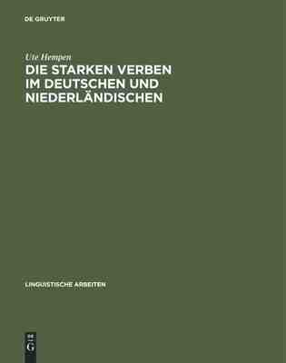 【预订】Die starken Verben im Deutschen und Niederländischen 9783484302143