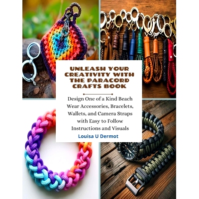 预订 Unleash Your Creativity with the Paracord Crafts Book: Design One of a Kind Beach Wear Accessories, Bracelets, Wall