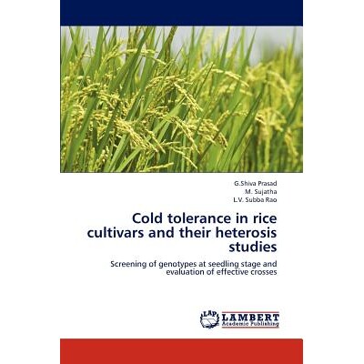 预订 Cold Tolerance in Rice Cultivars and Their Heterosis Studies: 9783659241673