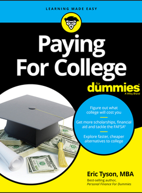 【预订】Paying For College For Dummies