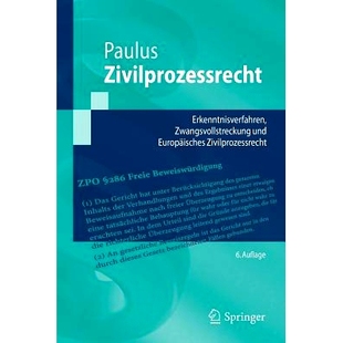 预订 Zivilprozessrecht: Erkenntnisverfahren, Zwangsvollstreckung und Europäisches Zivilprozessrecht 民事诉讼: 978366252