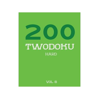[预订]200 Twodoku Hard Vol 6: Two overlapping Sudoku, puzzle booklet, 2 puzzles per page 9781671784567