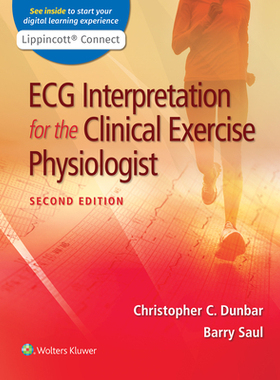 【预订】ECG Interpretation for the Clinical Exercise Physiologist 9781975182366