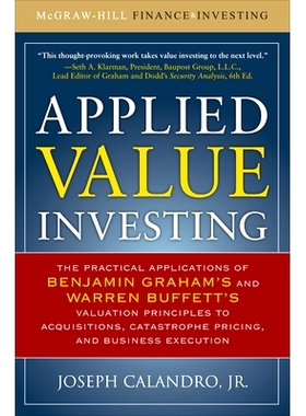 预订 Applied Value Investing (Pb): 9781265910556
