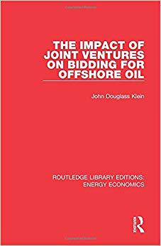 【预售】The Impact of Joint Ventures on Bidding for Offshore Oil