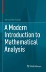 [预订]A Modern Introduction to Mathematical Analysis