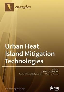 [预订]Urban Heat Island Mitigation Technologies 9783036507224