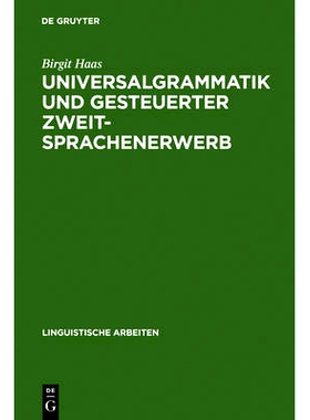 预订 Universalgrammatik und gesteuerter Zweitsprachenerwerb: 9783484303010