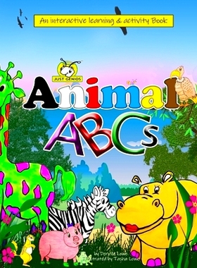 预订 Just Genios Animal ABCs: An Interactive Learning and Activity Book: 9798666606056