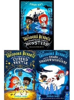 预订 The Theodora Hendrix Collected Set: Theodora Hendrix and the Monstrous League of Monsters; Theodora Hendrix and the