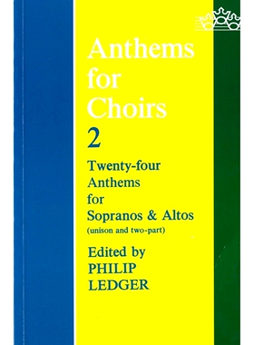 预订 Anthems for Choirs 2 合唱讚美詩2：聲部混合的24首讚美詩: 9780193532403