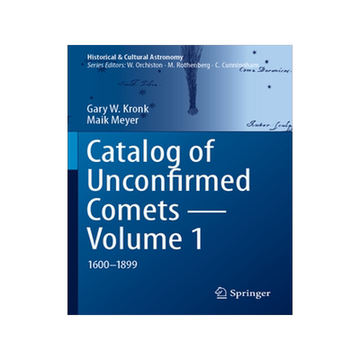 预订 Catalog of Unconfirmed Comets - Volume 1