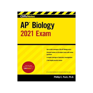 [预订]Cliffsnotes AP Biology 2021 Exam 9780358353522
