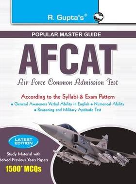 [预订]AFCAT (Air Force Common Admission Test) Exam Guide 9789350121412