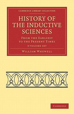 预订 History of the Inductive Sciences 3 Volume Set