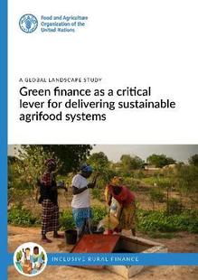sustainable global critical Green finance delivering study landscape 预订 lever systems for agrifood