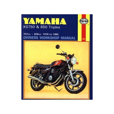 [预订]Yamaha XS750 & 850 Triples (76 - 85) Haynes Repair Manual 9780856967122