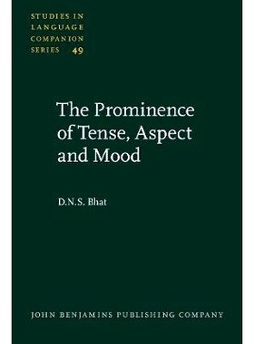 预订 The Prominence of Tense, Aspect and Mood.: 9789027230522