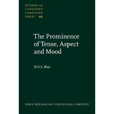 预订 The Prominence of Tense, Aspect and Mood.: 9789027230522